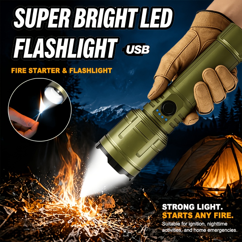 Flashlight Lighter & Power Ban - Outdoor Adventure Trips recension och pris